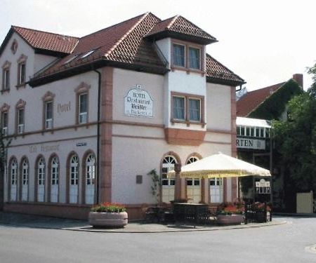 Hotel Brossler Stockstadt am Main Bagian luar foto