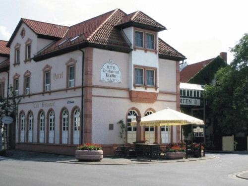 Hotel Brossler Stockstadt am Main Bagian luar foto